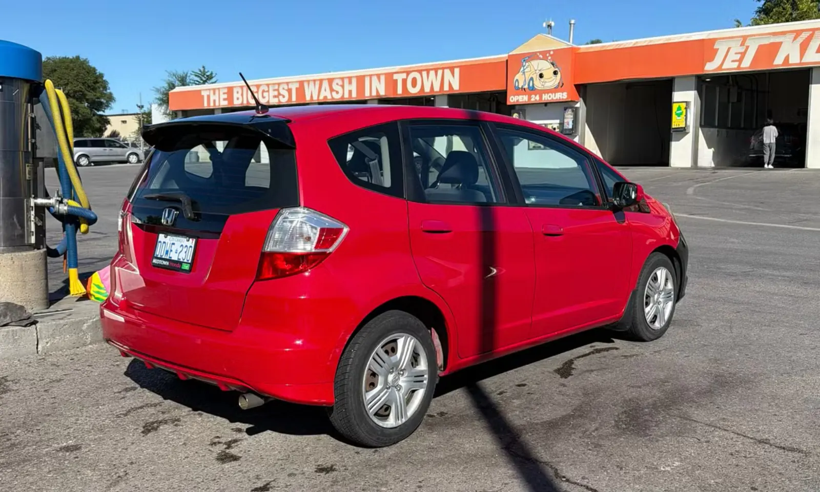 2014 Honda Fit — rear 3/4