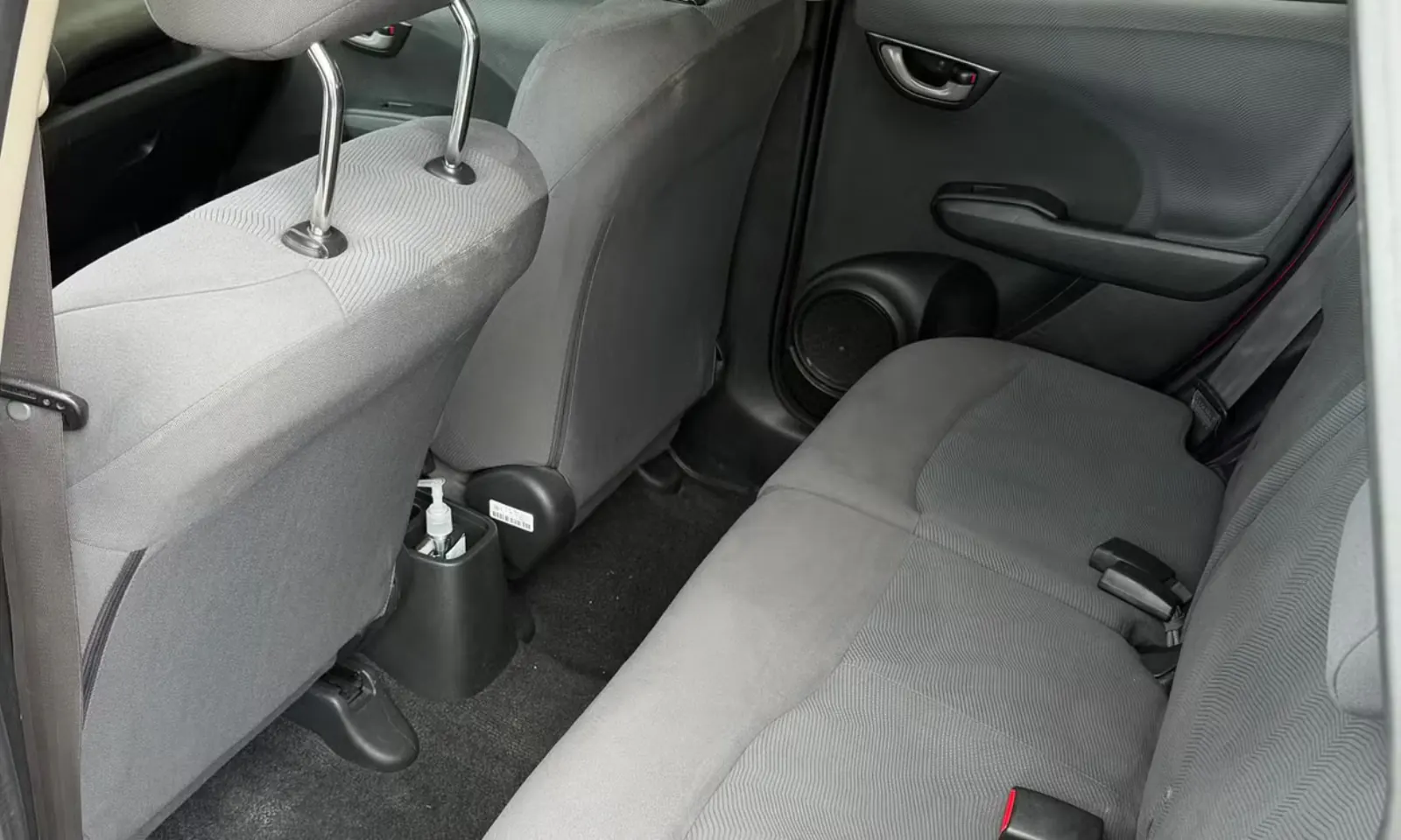 2014 Honda Fit — rear seat