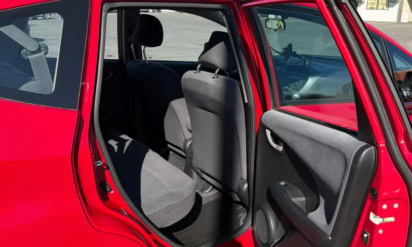 2014 Honda Fit — rear door — the exit beat